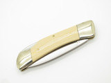 Vtg Joy Five Star Umetaro Seki Japan Micarta Folding Lockback Pocket Knife 2nd
