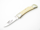 Vtg Joy Five Star SAB Umetaro Seki Japan Micarta Folding Lockback Pocket Knife