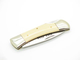 Vtg Joy Five Star SAB Umetaro Seki Japan Micarta Folding Lockback Pocket Knife