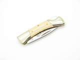 Vtg Explorer Squire I Seizo Imai Seki Japan Micarta Small Folding Lockback Knife