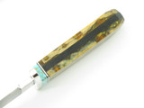Custom RRR Leroy Remer Marbles Trailmaker Coffin Choya Cactus Fixed Bowie Knife