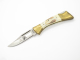 Vtg Parker Wallace Cut Co Imai Seki Japan Stag Folding Hunter Lockback Knife