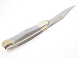 Vtg Fury Seizo Imai 10065 Seki Japan Micarta 3.5" Folding Lockback Pocket Knife