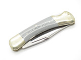 Vtg Klaas German Rostfrei Lucky Star Micarta 4.25" Folding Hunter Lockback Knife