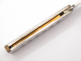 Vintage 1980s Dragon-lock 11-473 Tak Fukuta Seki Japan Stainless 3.5" Folding Balisong Butterfly Knife