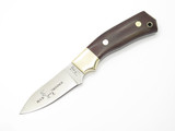 Vtg 1980s Parker Cut Co Tak Fukuta Seki Japan Rosewood Fixed Blade Hunting Knife