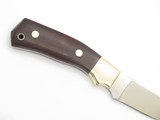 Vtg 1980s Parker Cut Co Tak Fukuta Seki Japan Rosewood Fixed Blade Hunting Knife