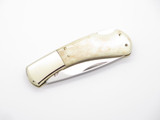 Vtg Olsen OK 155 Seizo Imai Seki Japan 3.5" Folding Lockback Pocket Knife *blem