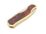 Vtg Hoffman M. Kawakami Seki Japan Gentleman Folding Pocket Knife Red Blem