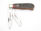 1995 Smith & Wesson USA 357 Anniversary Jigged Bone Bullet Trapper Folding Knife