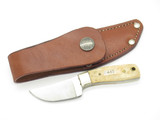 Vtg Parker Prototype Mini Seki Japan Bone Stainless Fixed Blade Knife And Sheath