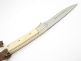 Vtg C. Schlieper Eye Traveller Micarta Small Stainless Fixed Blade Hunting Knife