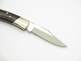 Vtg Tiger 4 Handmade German Colored Wood Folding Hunter Lockback Pocket Knife