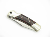 Vtg Tiger 4 Handmade German Colored Wood Folding Hunter Lockback Pocket Knife