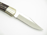 Vtg Tiger 5 Handmade German Colored Wood Folding Hunter Lockback Pocket Knife