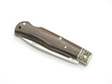 Vtg Athro EPR Seki Japan Jess Horn Design Rostfrei Folding Lockback Pocket Knife