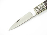 Vtg Athro Seki Japan Jess Horn Design Rostfrei Slk Folding Lockback Pocket Knife