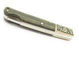 Vtg Athro Seki Japan Jess Horn Design Rostfrei Gr Folding Lockback Pocket Knife