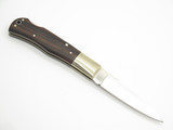 Vtg Athro Seki Japan Jess Horn Design Rosewood V-1 Folding Lockback Pocket Knife
