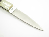 Vtg Athro Seki Japan Jess Horn Design Hardwood V-1 Folding Lockback Pocket Knife