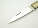 Vtg Athro Seki Japan Jess Horn Design Hardwood V-1 Folding Lockback Pocket Knife