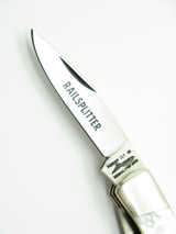 Vtg Parker Cut Co. Seizo Imai Seki Japan Stainless Mother Of Pearl Pocket Knife
