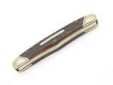 Vtg 1988 Winchester USA 2935 Jigged Bone Half Whittler Folding Pocket Knife