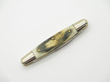 Vtg Parker Seizo Imai Seki Japan Stag Small 3.125" Folding Pocket Pen Knife