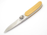 Vtg Gerber Portland OR USA 2pm Micarta Paul Axial Lock Folding Pocket Knife