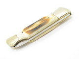 Vtg 1982-85 Parker & Son K412 Seki Japan 3.5" Stag Folding Lockback Pocket Knife
