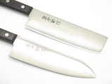 Masahiro Nakiri & Santoku Kitchen Chef Knife Set Seki Japan AUS8 Sushi Cutlery