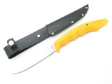 Vtg NOS Kershaw Kai Seki Japan 5" Fillet Spoon Fishing Fixed Blade Fish Knife