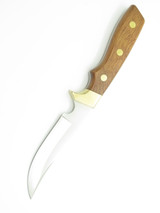 Vtg NOS 1990s Hattori 6030 Seki Japan 4.25" Fixed Blade Clip Hunting Knife