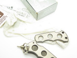 Vintage 1987 Buck 186 The Titanium Folding Hunter Lockback Knife in Box
