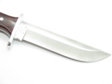 Vtg 1988 Buck USA 124 Frontiersman Fixed Blade Hunting Bowie Knife In Box