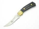 Vtg 1980s Parker Tak Fukuta Seki Japan Fixed Clip Blade Hunting Knife Blemished