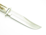 Vtg A.G. Russell 1998 Tak Fukuta Seki Japan Bowie AUS8 Fixed Blade Hunting Knife