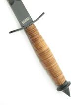 Factory 2nd Marbles V-42 Leather WWII Dagger Replica Fixed Knife *no Sheath*