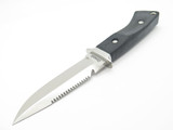 Vtg NOS Seki Cut Oceanic Hattori 568 Seki Japan Fixed Serrated Blade Dive Knife