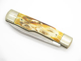Vtg 1982-85 Parker & Son K404 Seki Japan Gunstock Stag Folding Pocket Knife