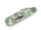 Vtg Parker Imai Japan Camo Rubber 4.5" Folding Hunter Lockback Knife Sheath