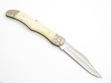 Vtg 1977 Case Moby Dick Limited #1952 Whale Scrimshaw Bone Folding Hunter Knife