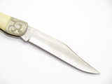 Vtg 1977 Case Moby Dick Limited #1952 Whale Scrimshaw Bone Folding Hunter Knife