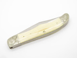 Vtg 1977 Case Moby Dick Limited #1123 Whale Scrimshaw Bone Folding Hunter Knife
