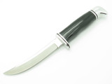 Vtg 1972-86 Buck 118 Personal Black Phenolic Fixed Blade Hunting Knife in Box