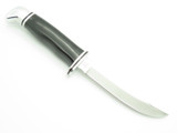 Vtg Pre-86 Buck 118 Personal Black Phenolic Fixed Blade Hunting Knife in Box