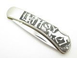 NOS Gutmann Explorer 11-352 Seki Japan Animal Stainless Lockback Pocket Knife