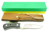 Vtg 1981 Puma 6025 Nicker Solingen Germany 4 Star Fixed Blade Hunting Knife