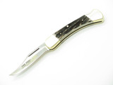 Vtg 1982 Puma 900 Earl Germany Stag Folding Hunter Lockback Pocket Knife