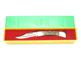 Vtg 1978 Puma 900 Earl Solingen Germany Stag Folding Lockback Pocket Knife